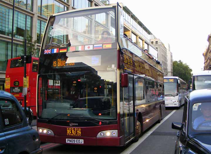 Big Bus Volvo B9TL East Lancs Visionaire DA219